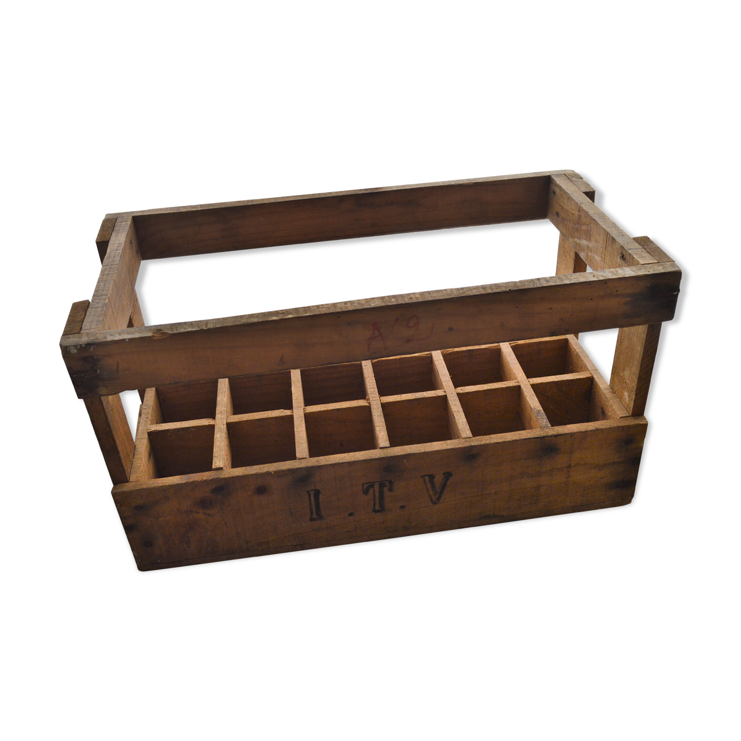 Wooden bottle holder