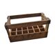 Wooden bottle holder