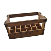 Wooden bottle holder