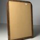 Faux bois antique mirror