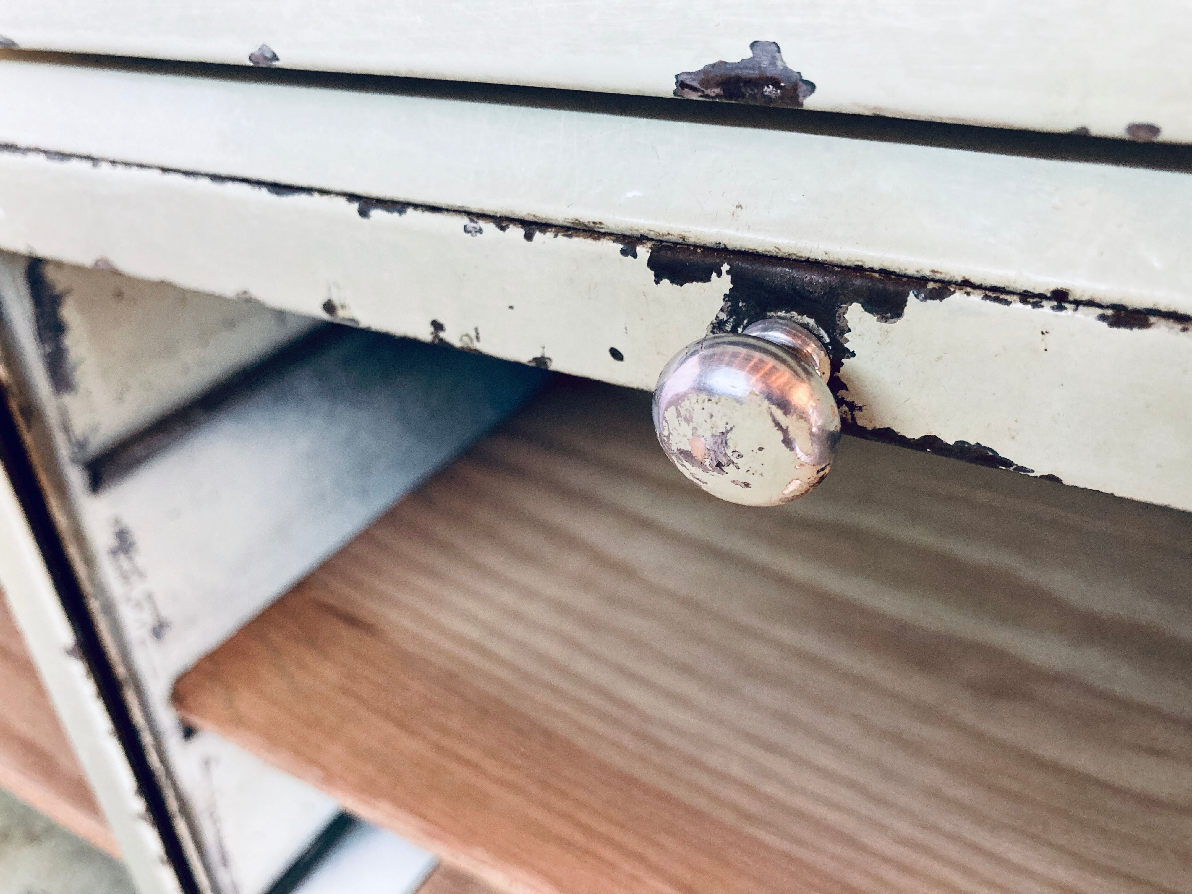 Furniture with mint curtains