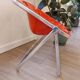 Vintage red Plona armchair – Italian design – Anonima Castelli