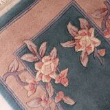 Tapis Vintage Art Déco Chinois Fait Main – 61 x 121 cm - 1C1030