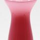 Vase en opaline rose