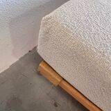 Lit de repos danois vintage en chêne