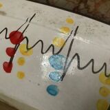 Large vintage ceramic dish