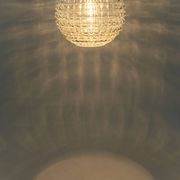 Stunning crystal glass pendant, Peill & Putzler, Germany, 1970s