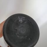 Old flat-bottomed bottle.
