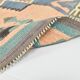 Tapis Kilim fait main en bleu délavé et pêche doux, 168x296 cm