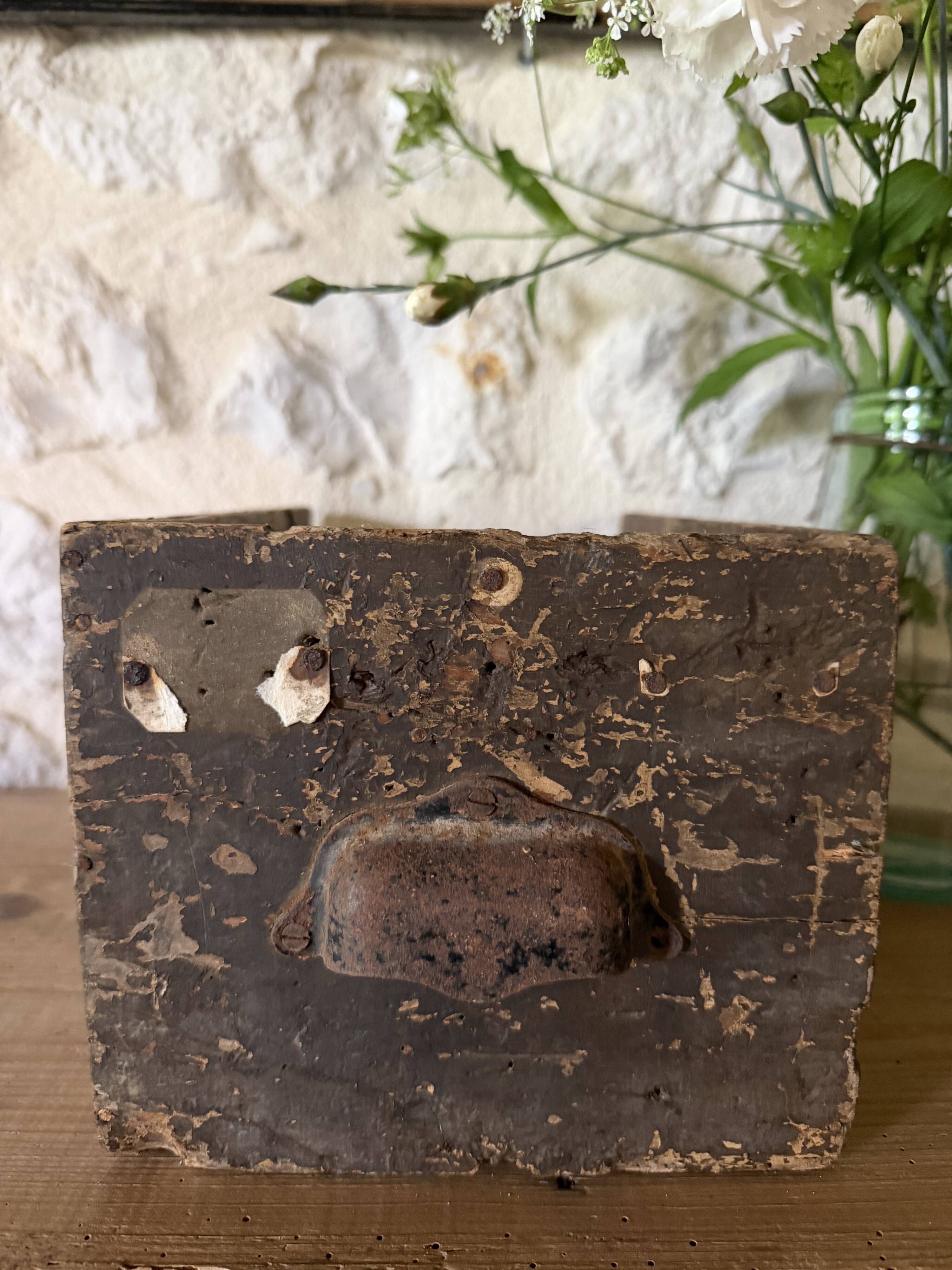 Wooden craft box