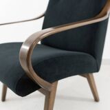 Vintage Armchair By Jaroslav Šmídek For Ton, Czechoslovakia, 1960’s