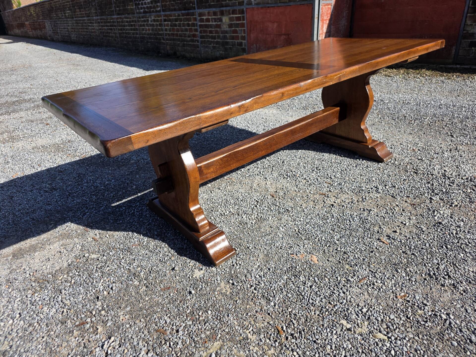 Monastery table in oak