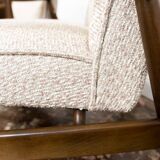 Pair of GFM-87 armchairs by Juliusz Kędziorek, GFM, Poland, 1960s