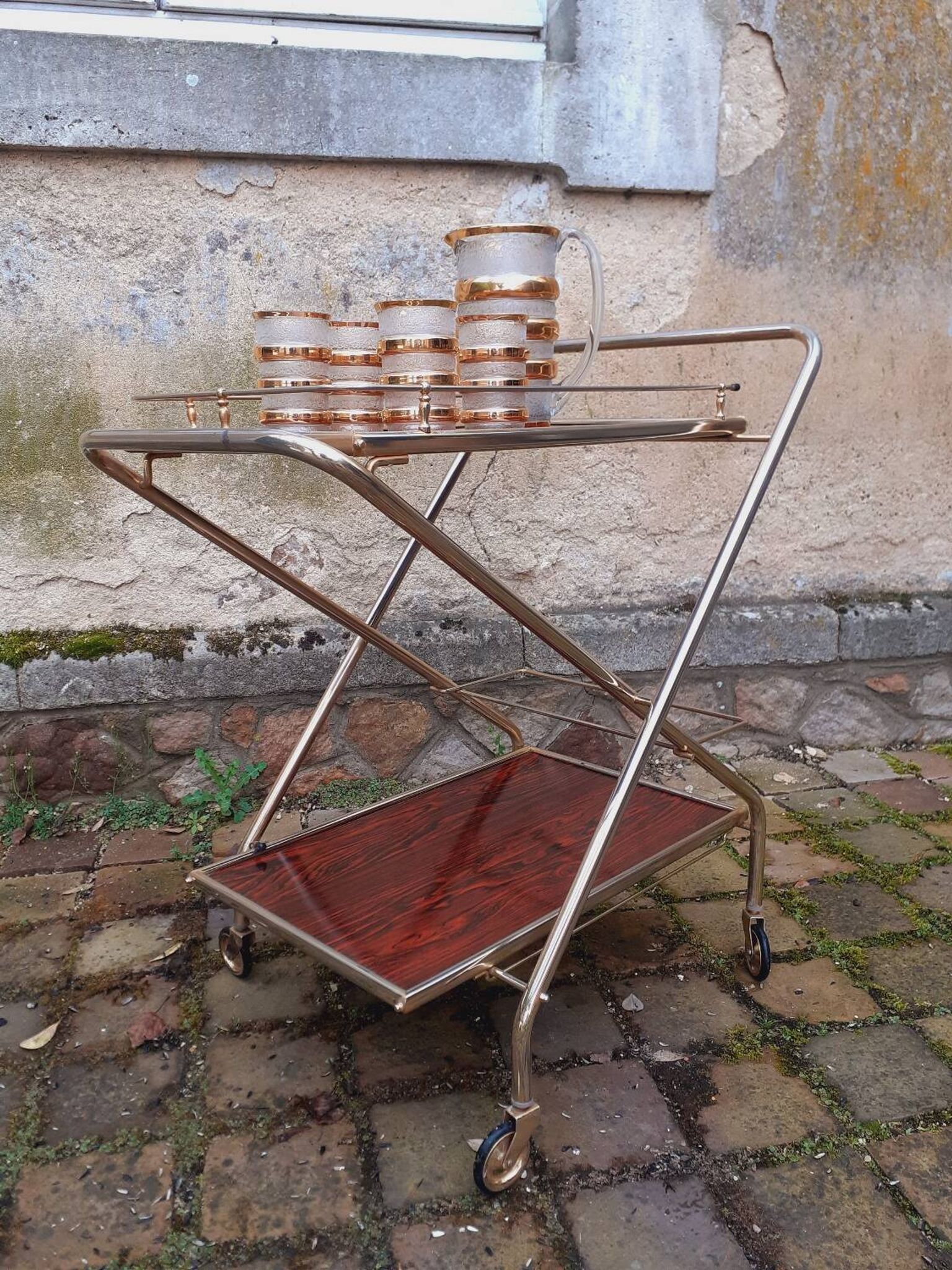 Desserte roulante, années 60