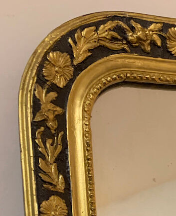 Pearl mirror louis-Philippe style 32x29cm