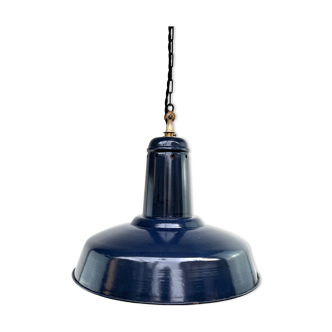 Hanging lamp midnight blue 1950