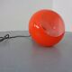 Glass ceiling lamp from Peill & Putzler, 1960s