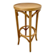 Tabouret bar haut bois courbé