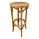 Tabouret bar haut bois courbé