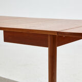 Restored teak dining table