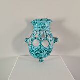 Ceramic wall lamp, 1970, handcrafted, mid-century, vintage