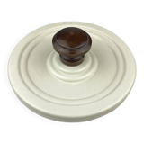 Wooden coat rack in Art Deco style, Italy, 1960s