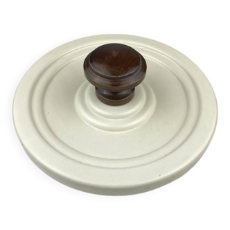 Wooden coat rack in Art Deco style, Italy, 1960s