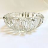 Art Deco molded glass ashtray by Pierre D'Avesn - Art Deco pocket emptier