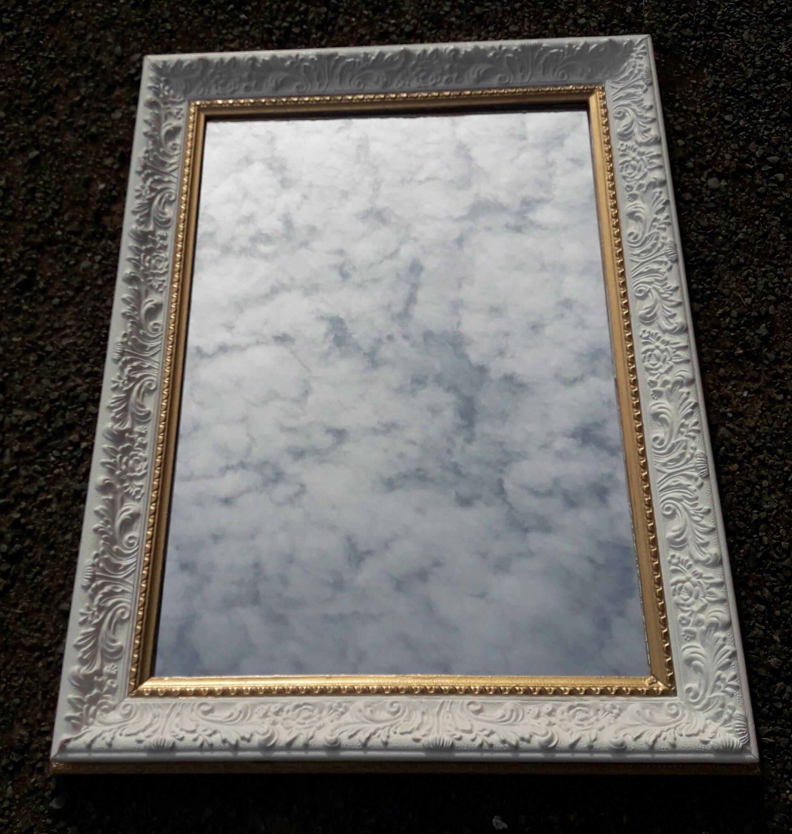 Classic wall mirror revamped