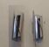 Pair of 70s/80s bidirectional chrome wall lights