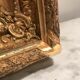 Mirror Louis XVI 19th golden 61x78cm