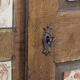 Painted folk art bridal wardrobe 1806