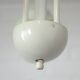 Vintage Elegant Pendant Lamp, Shabby Chic White Chandelier, Mint Green