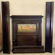 Romantic period center bed stamped walnut with brown patina circa 1860