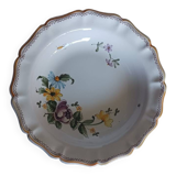 Floral plate from Moustiers