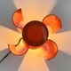 Lampe de table fleur par Studio D.A, Casati & Ponzio pour Lamperti, 1970