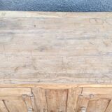 Old chest of drawers in light wood