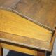 Bureau écritoire bois vintage, bureau bois vintage, secrétaire pupitre, meuble bois, décoration
