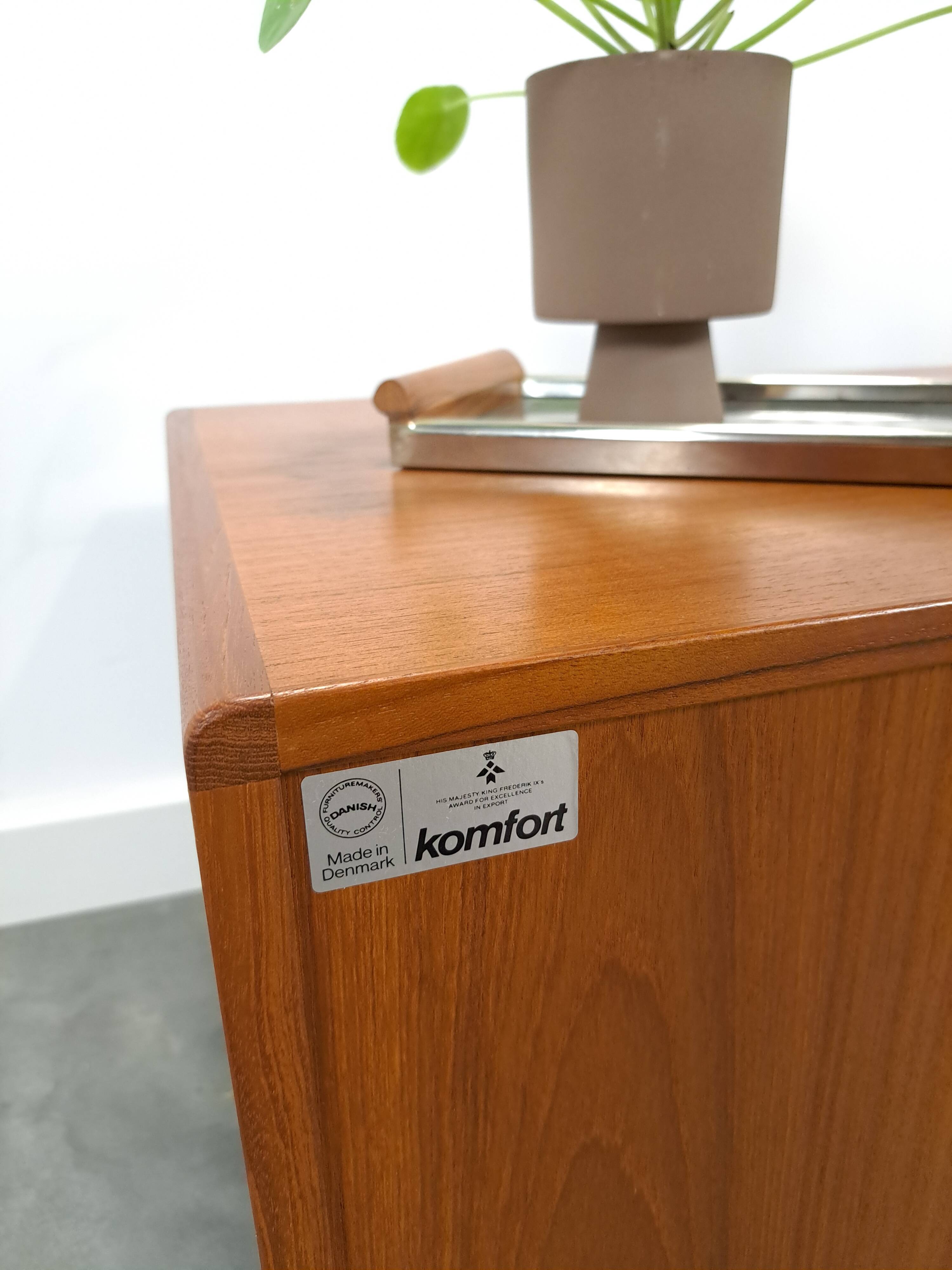 Teak Deens design Komfort tv meubel, LP kast