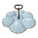 Servant Limoges Ribes – Gilded porcelain 6 shells
