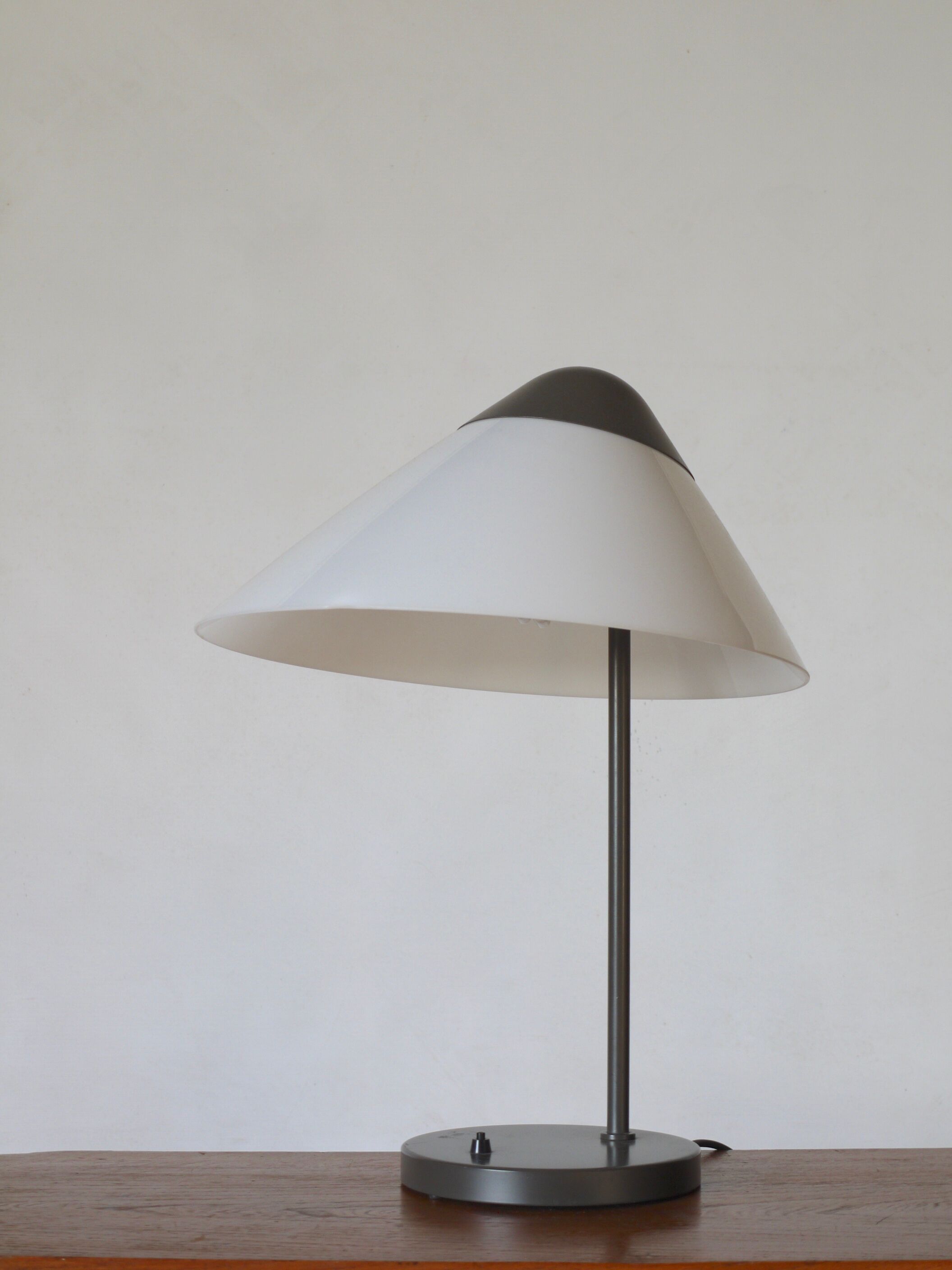 Danish Opala Table Lamp by Hans J. Wegner for Louis Poulsen, 1970s