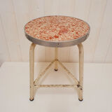 Vintage metal stool
