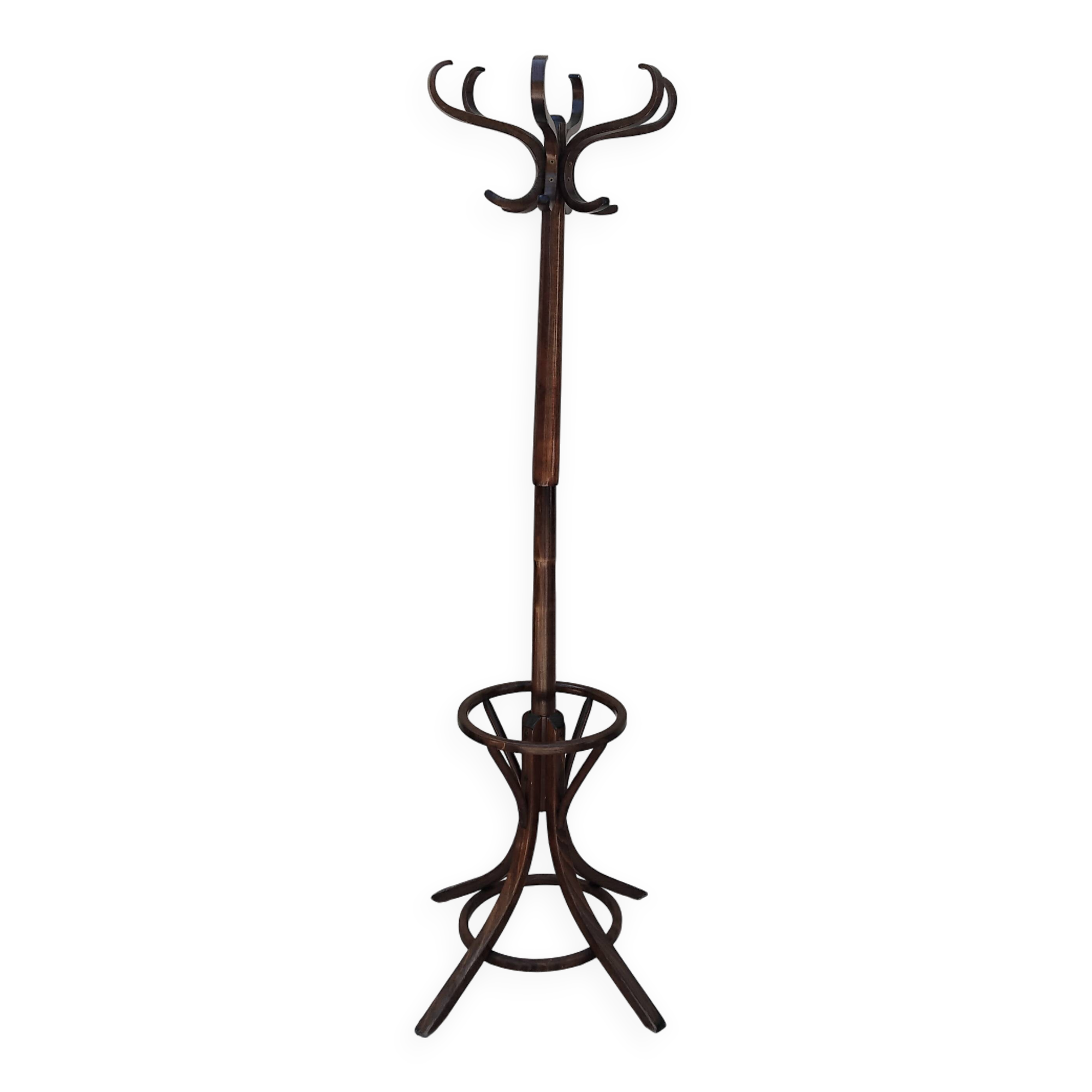 Vintage Baumann parrot coat rack