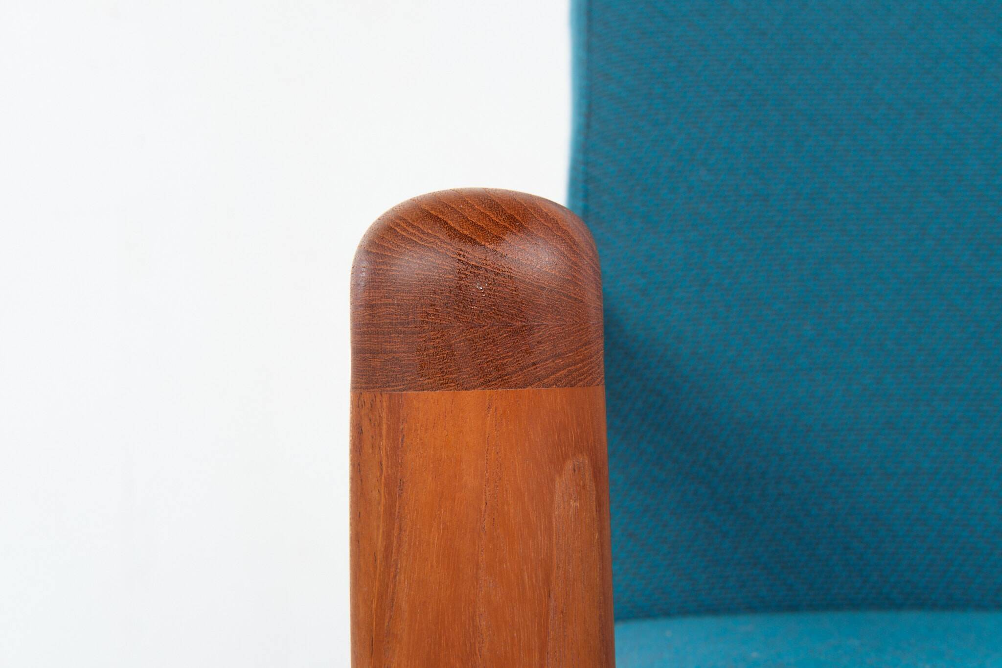 Kai Kristiansen armchair, vintage, 1960s, teak, Denmark, newly
