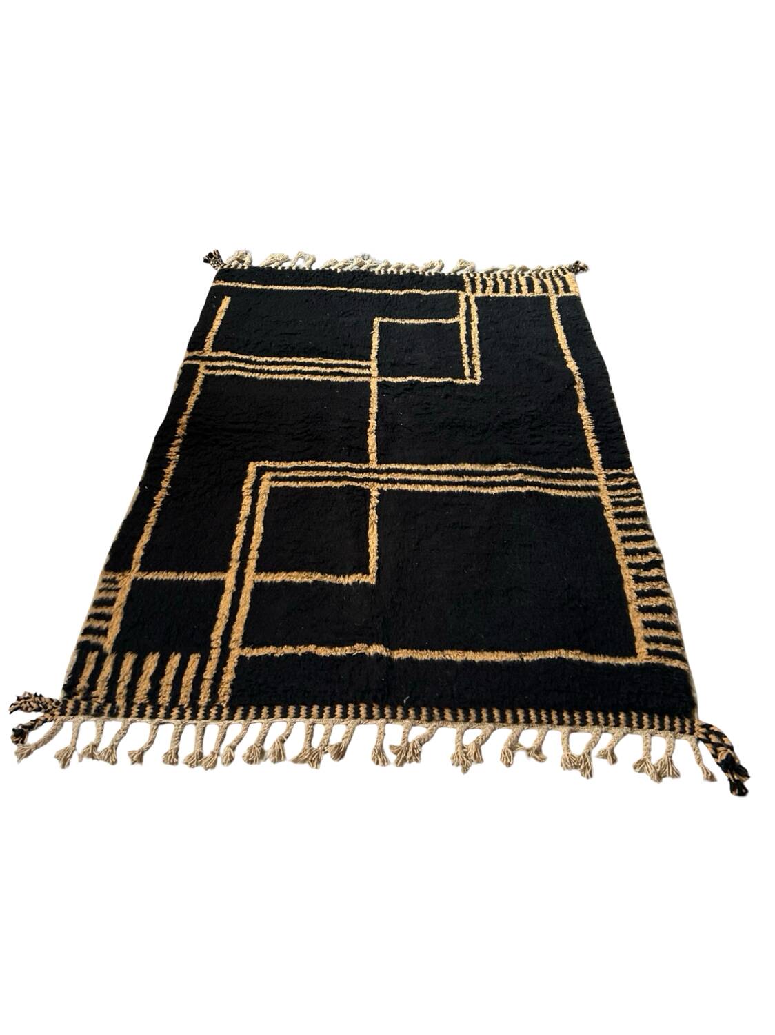 Black Modena II Rug