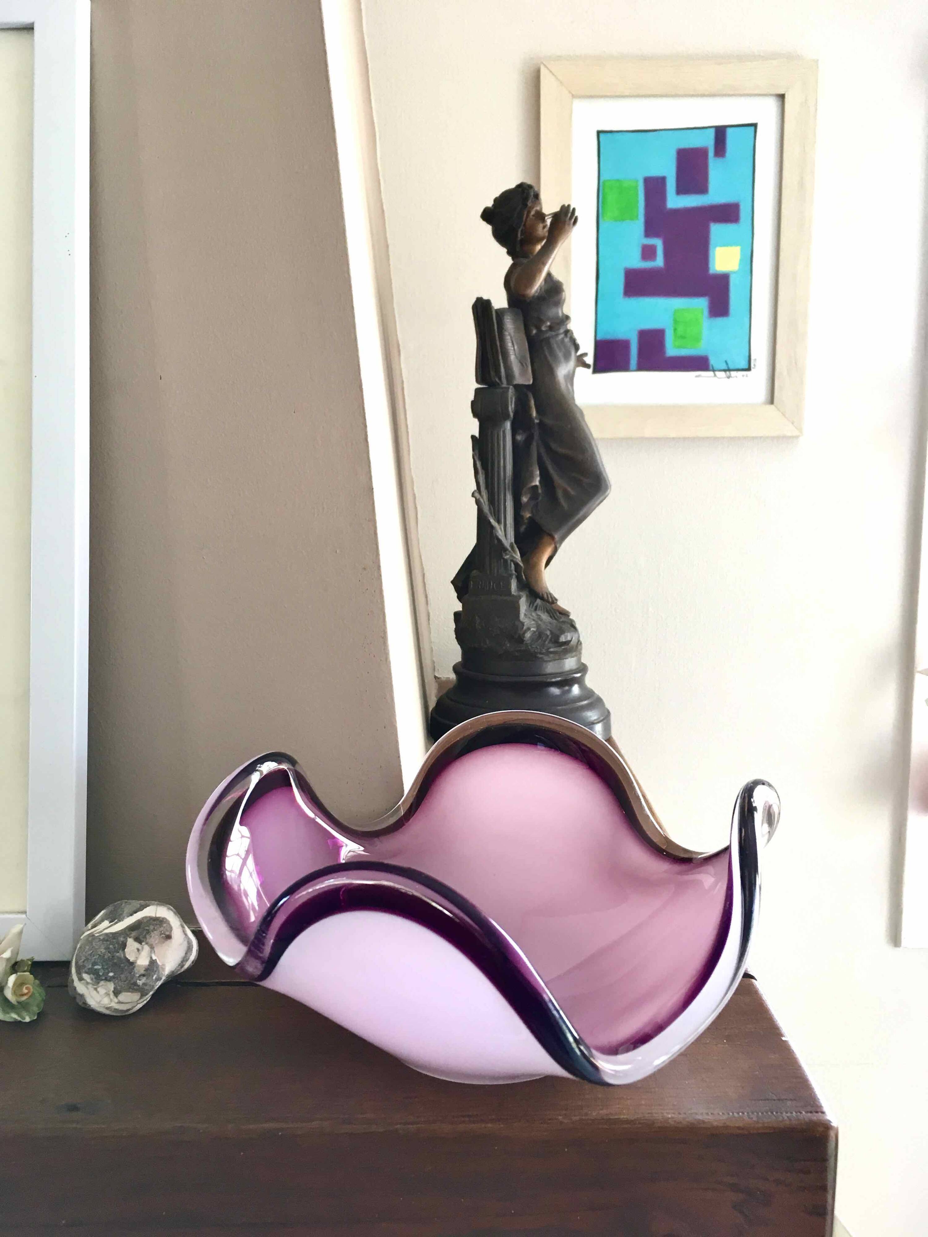 Blown glass cup