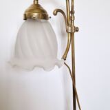 Art Nouveau table lamp with tulip shade