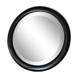 Vintage beveled round mirror 1930