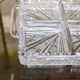 Crystal aperitif dish