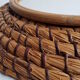 Round mirror in braided straw "bourgne" 40 cm
